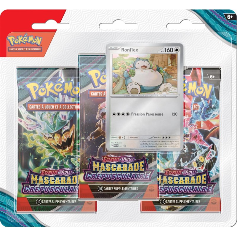 Tripack Pokemon Mascarade Crepusculaire