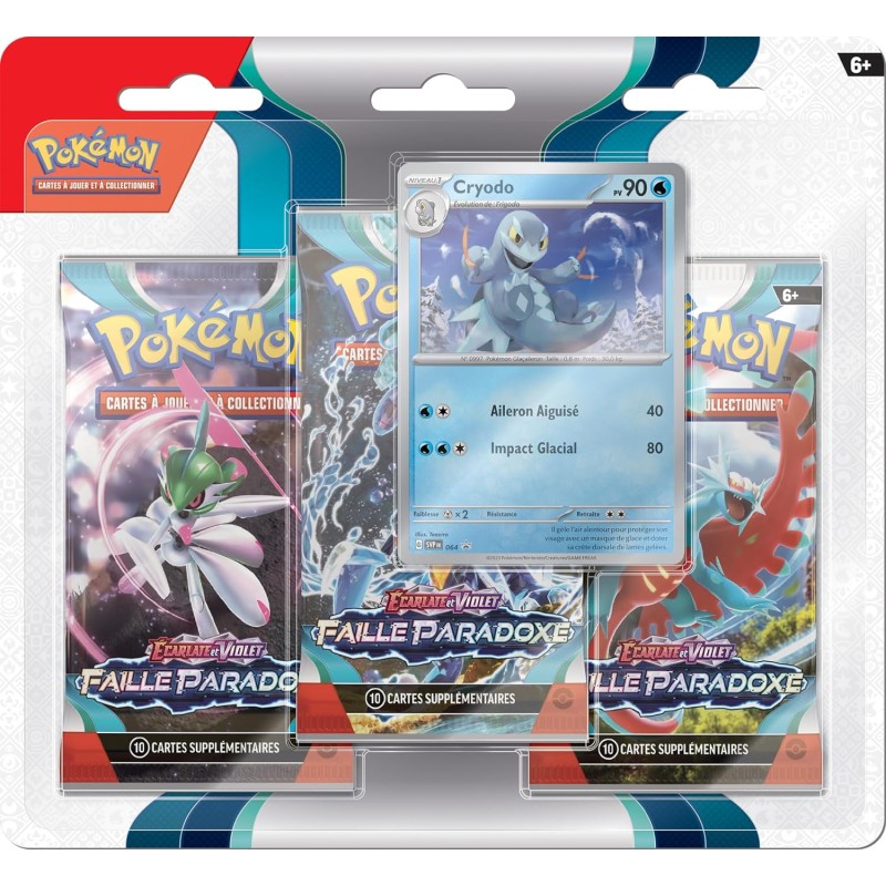 Tripack Pokemon Faille Paradoxe